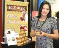 นำเสนอไอศครีม